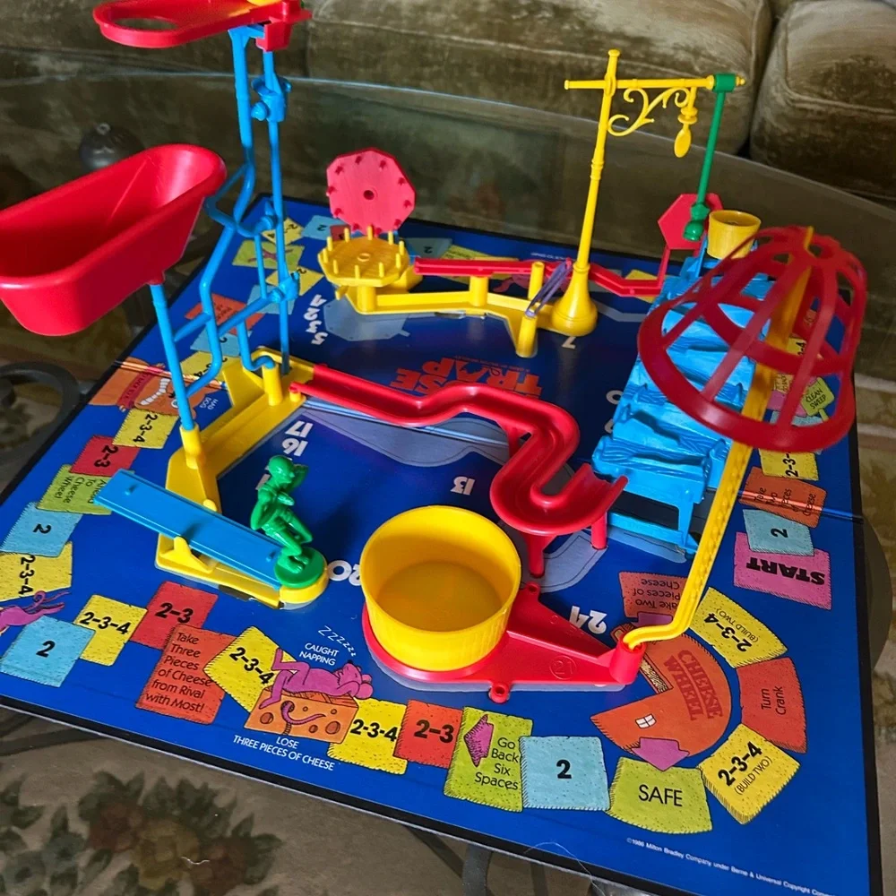 Mousetrap Board Game Vintage 1986 Milton Bradley‎
